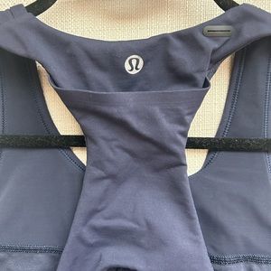 COPY - lululemon medium support navy sports bra. Size 12.